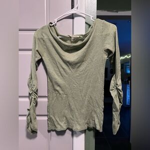 American Apparel Long Sleeve Top - Light Green